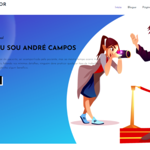 Site para atores