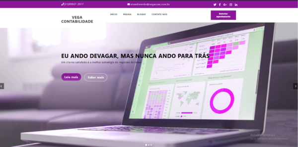 Site para Escritórios de Contabilidade